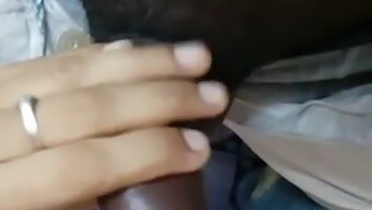 Indian Aunt'S Intimate Close-Up Cumshot