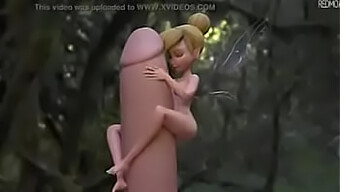 Tinker Bell enjoys intense anal sex with a big penis - Hentai 3D