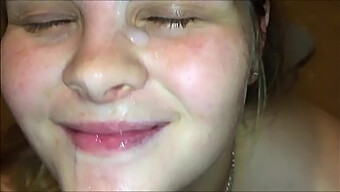 Pov Video Of A Teenage Girl Giving An Incredible Blowjob And Receiving A Facial From A Guy Recording With His Iphone