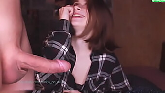 Russian Teen Couple Gets Facial From Andrew And Ann'S Oral Skills