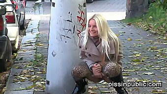 Desperate Women Resort To Public Peeing In The City Center