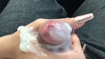 18-Year-Old Latina Swallows Cum After Amazing Head And Jerk Off Session