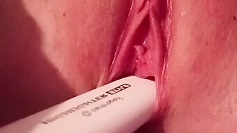 Me Excité Y Me Masturbé Con Mis Marcadores, Eyaculando Por Toda Mi Cama