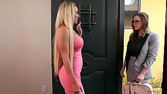 Kate England Surprises Her Mom And Teachers In A Steamy Lesbian Threesome