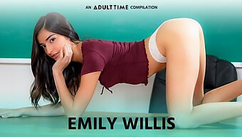 การรวบรวมที่ชัดเจนของ Emily Willis รวมถึงเพศหยาบและ Creampie