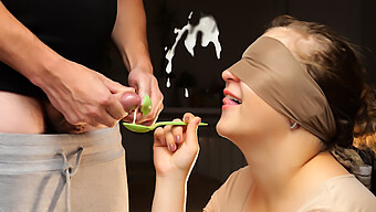 Blindfolded Trickery Leads To A Tasty Surprise For An Unsuspecting Girl