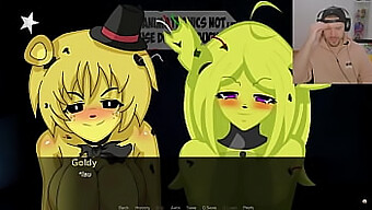 Pengembaraan Anime Nakal Goldie: Lima Malam Di Freddy Dengan Sentuhan