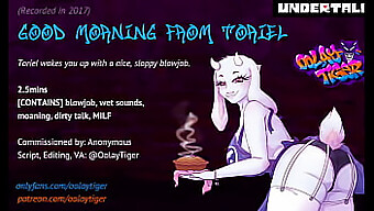 Experience Erotic Audio Play With Toriel'S Morning Blowjob In Undesirable