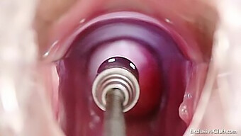 Amateur Blonde Visits Gynecologist For Examination And Enema