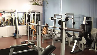 European Nudes In A Gym Workout Session