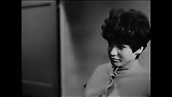 Lesbian Love Between Sisters In A Vintage Film With Sensual Vibrations