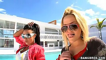 Alexis Texas Ve Mariah Milano Sıcak Bir Dörtlüde