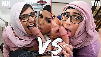 Mia Khalifa I Violet Myers W Kompilacji Dużego Kutasa