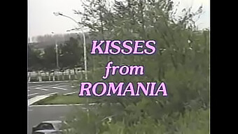 Romanian beauty kissed in steamy LBO film