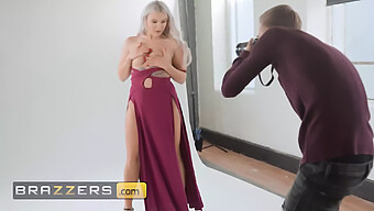 A Sessão De Fotos De Danny Com Lana Rose Toma Um Rumo Surpreendente Enquanto Ela Revela Suas Curvas E Faz Um Boquete Quente Para Ele