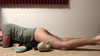 A Horny Boy Masturbates With A Stuffed Animal In Solo Video