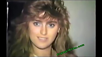 Amazing 1980s Milf With Natural Beauty