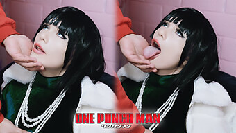 Fubuki Cosplay'S Seductive Performance In One Punch Man